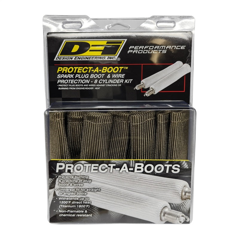 DEI Protect-A-Boot - 6in - 8-pack - Titanium 10542