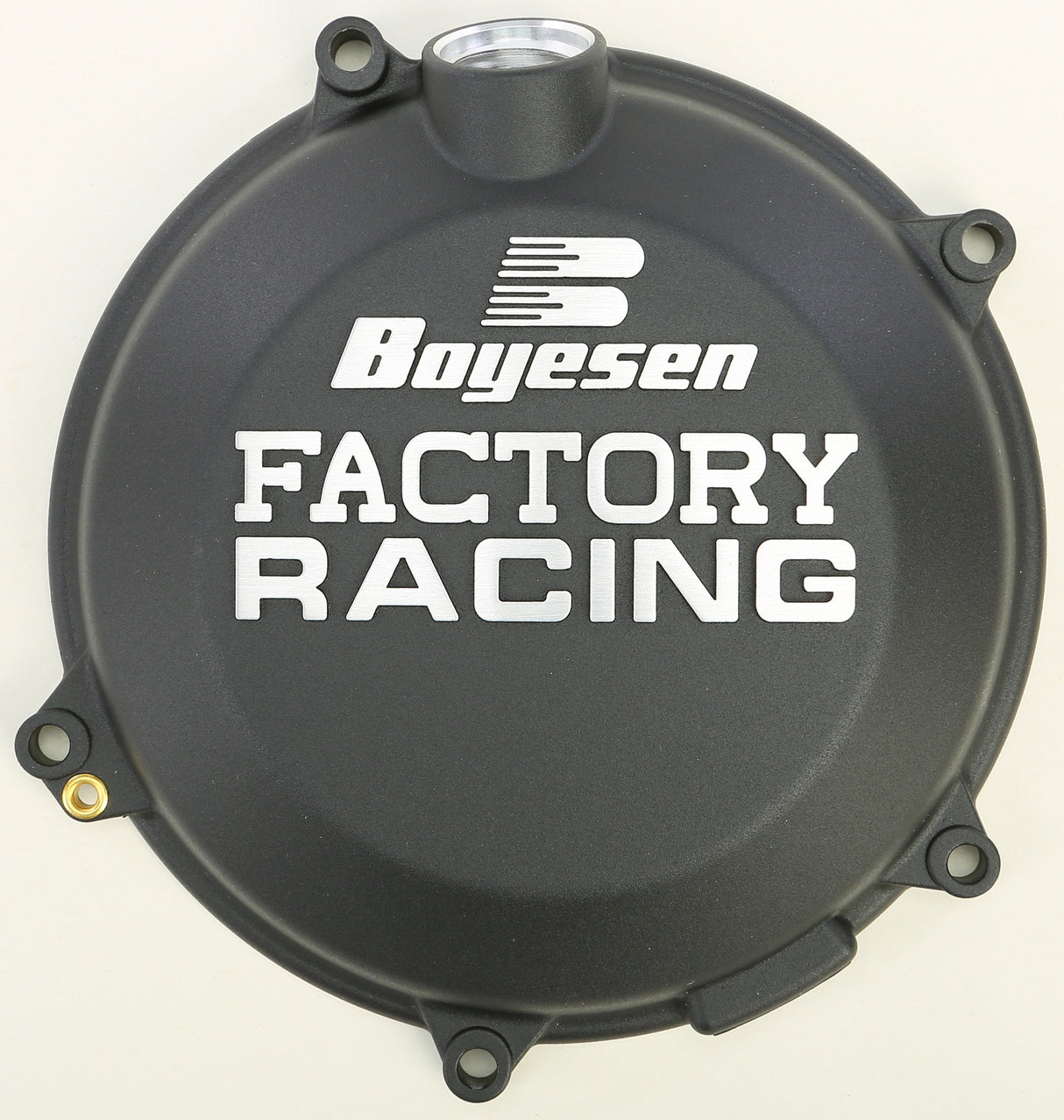 BOYESEN Factory Racing Clutch Cover Black CC-45AB