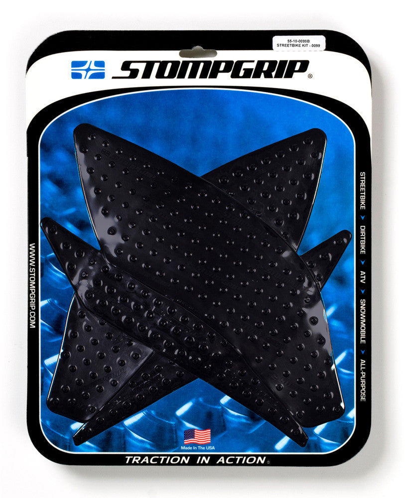 STOMPGRIP Tank Pad Kit Volcano Black 55-10-0099B