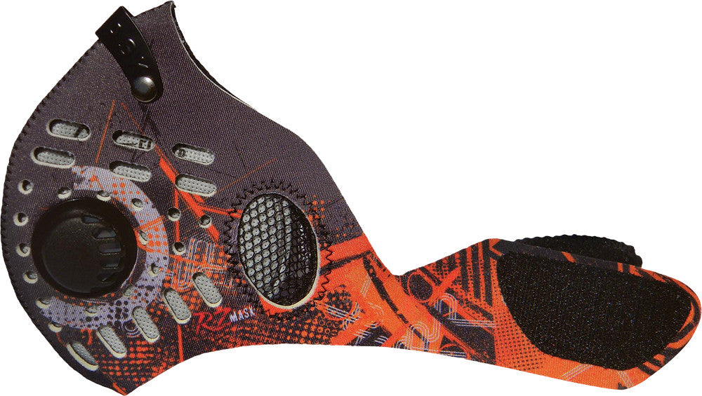 RZ MASK Youth Mask (Digi-Tech Orange) 83078