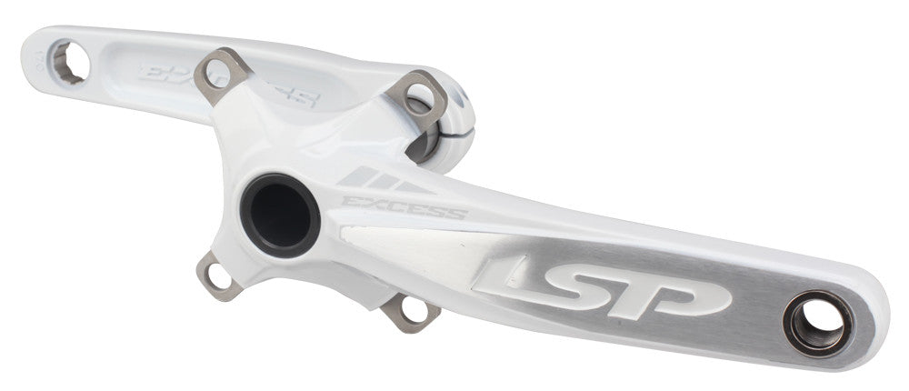 EXCESS Lps 2-Piece Crank 180mm White EXCR4180WHWH