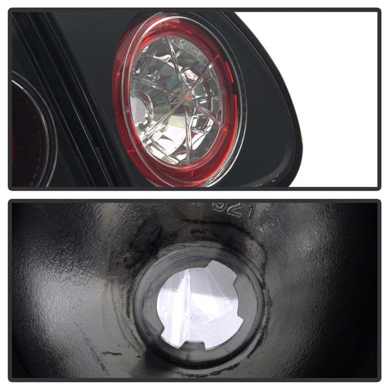 Spyder Toyota Corolla 03-08 Euro Style Tail Lights Black ALT-YD-TC03-BK 5007339