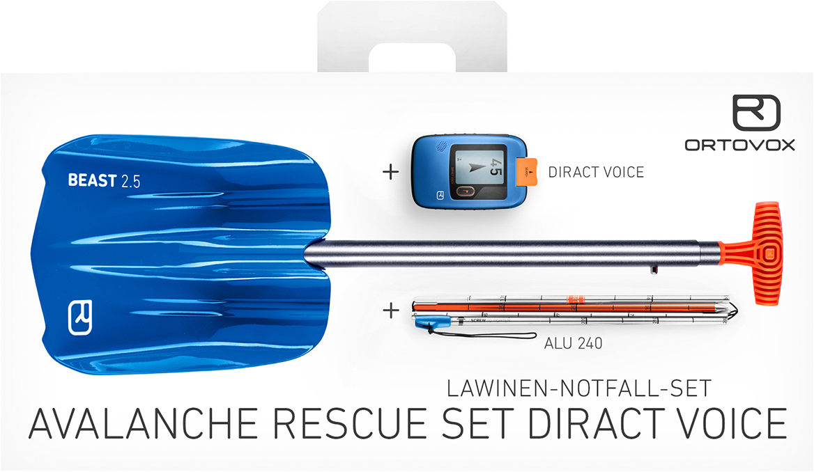 ORTOVOXAvalanche Rescue Set Diract Voice Beast Alu 24029754 00001