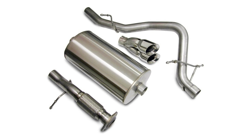 Corsa 07-08 Chevrolet Tahoe 5.3L V8 Polished Sport Cat-Back Exhaust 14207