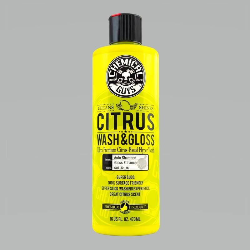 Chemical Guys Citrus Wash & Gloss Concentrated Car Wash - 16oz CWS_301_16