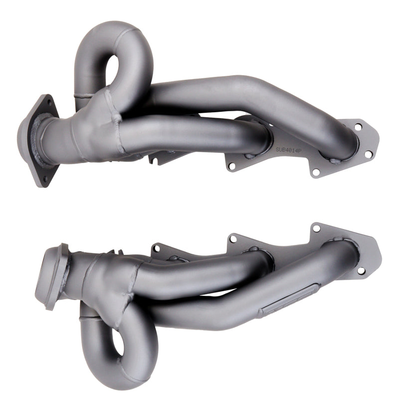 BBK 14-18 GM Truck 5.3/6.2 1 3/4in Shorty Tuned Length Headers - Titanium Ceramic 4047