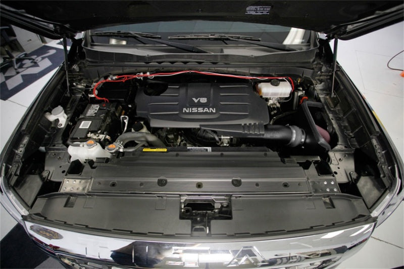 K&N 2017 Nissan Titan V8-5.6L F/I Aircharger Performance Intake 63-6019