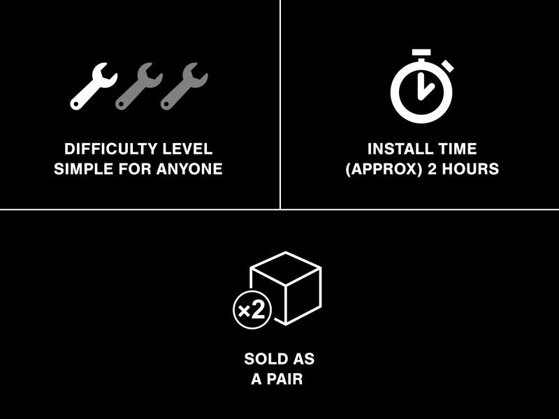 Raxiom 05-09 Ford Mustang Directional Sideview Mirrors 94327