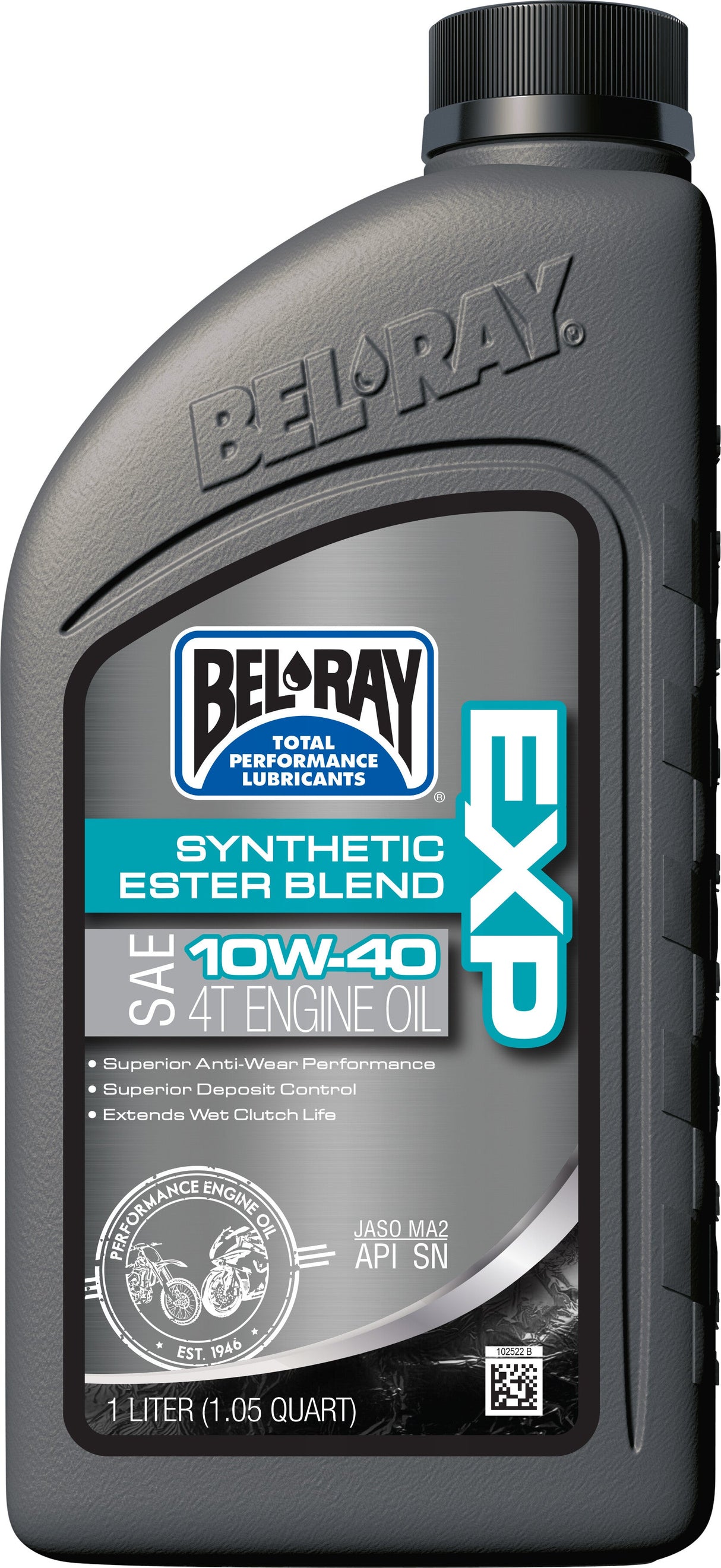 BEL-RAY Exp Synthetic Ester Blend 4t Engine Oil 10w-40 1l 99120-B1LW