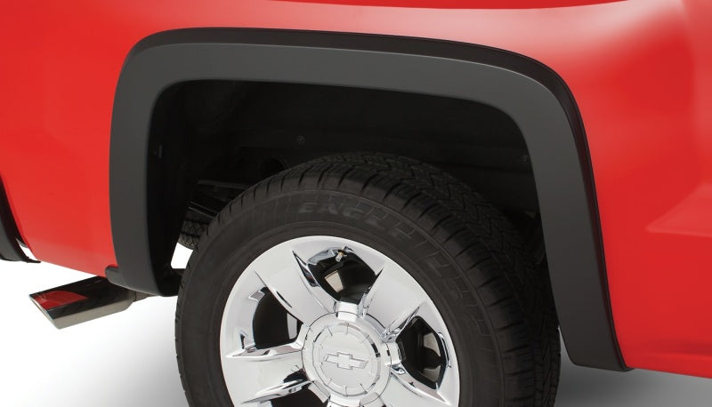 Bushwacker 15-18 Chevy Silverado 2500 HD Fleetside OE Style Flares 4pc 78.8/97.8in Bed - Black 40956-02