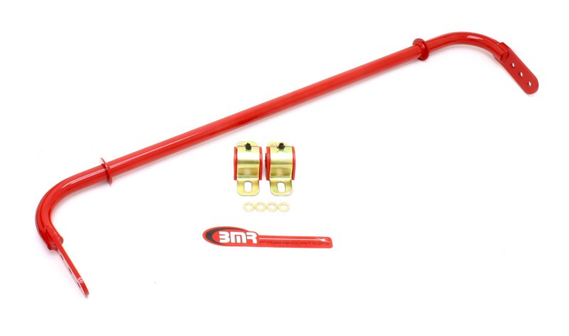 BMR 10-11 5th Gen Camaro Rear Hollow 25mm Adj. Sway Bar Kit w/ Bushings - Red SB017R