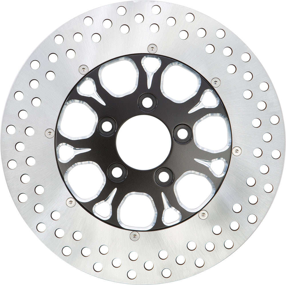 HARDDRIVE 2pc Rear Right Revolver Black 11.5" F2122ARU115-2P