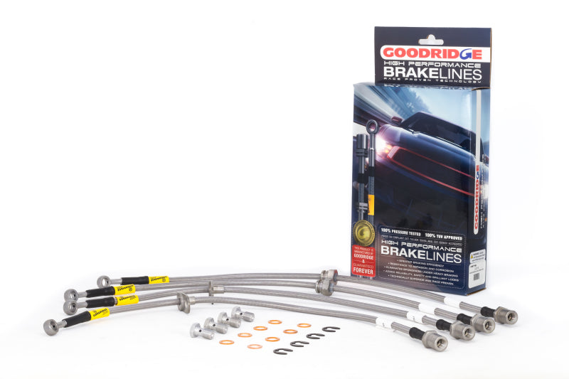 Goodridge 02-07 WRX/STi Brake Lines 24215