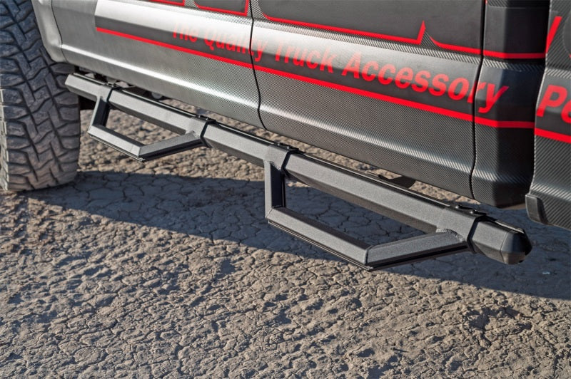 Deezee 99-23 Chevrolet/GMC/Dodge/Ford Full Size Truck Hex Series - Reg Cab Side Steps (Txt Blk) DZ 66301TB