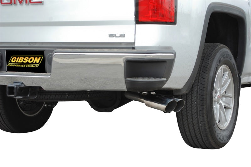 Gibson 15-18 Chevrolet Silverado 1500 LS 5.3L 3in/2.25in Cat-Back Dual Sport Exhaust - Aluminized 5656