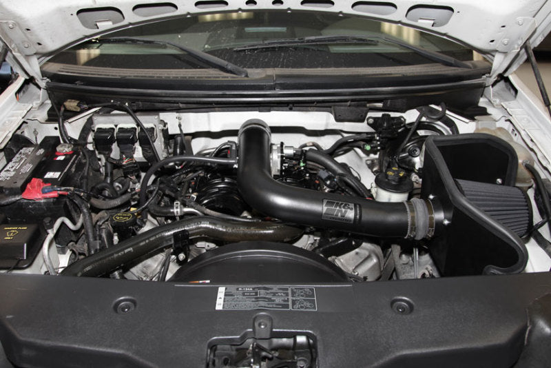K&N 04-08 Ford F150 V8-5.4L/04-07 Ford Lobo 5.4L V8 Blackhawk Perf Intake Kit 71-2556
