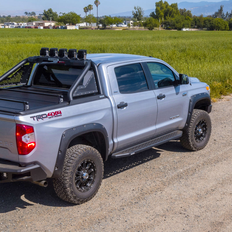 Go Rhino 2022 Toyota Tundra Crew Max 4dr RB20 Kit w/RB20 Running Board + Brkts - Tex. Blk 69443687PC