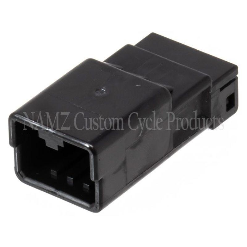 NAMZ AMP 040 Series 4-Position Male Wire Cap Housing Connector (HD 72904-01BK) NA-174967-2