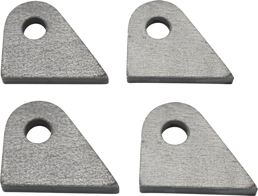 TC BROS Weld-On Steel Mounting Tabs Style 3 4/Pk 104-0037