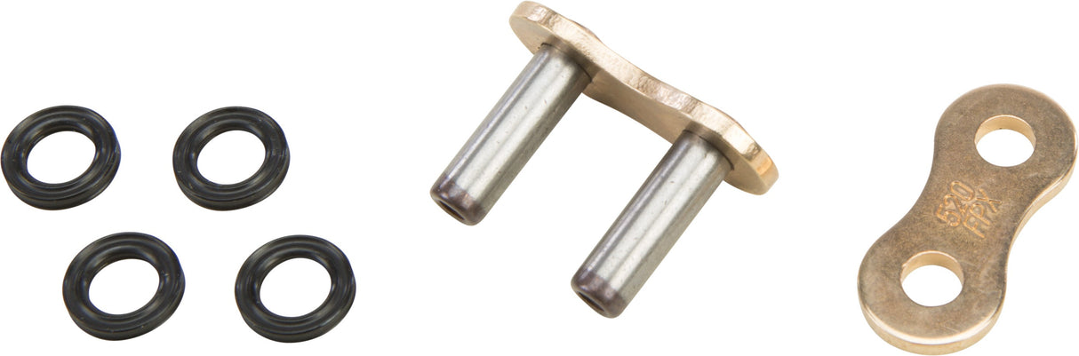FIRE POWER X-Ring Rivet Master Link 520 Gold 520FPX-MLJ/G