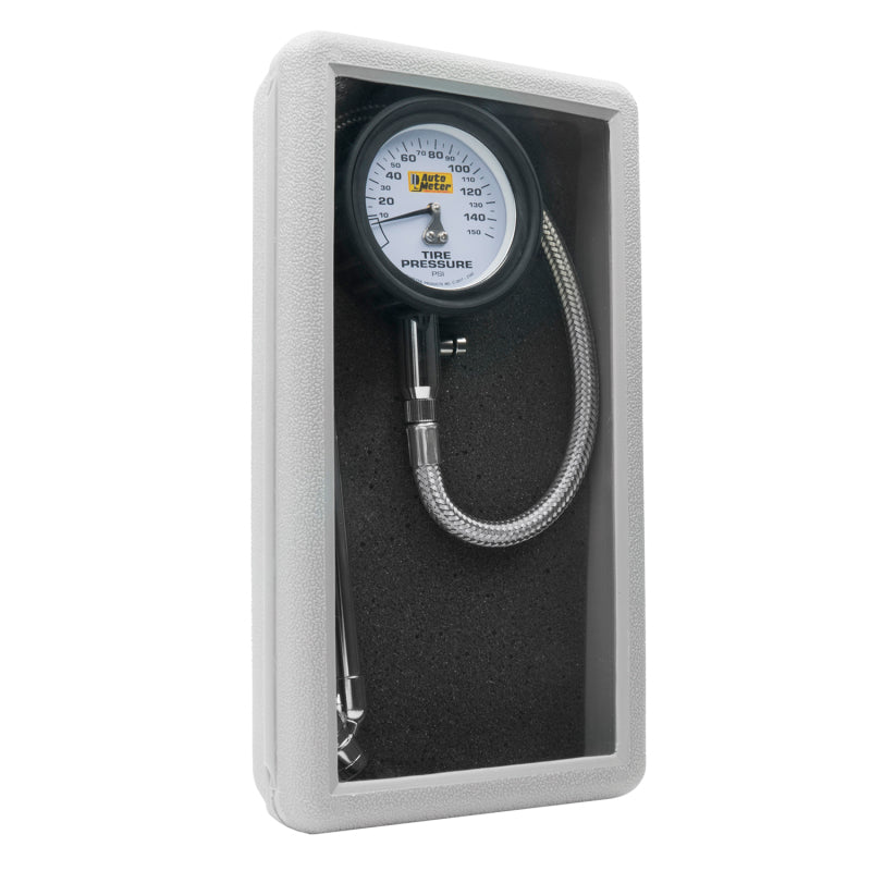 Autometer 150 PSI Analog Tire Pressure Gauge 2165