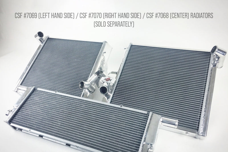 CSF Porsche 911 Turbo/GT3 RS/GT4 (991) Center Radiator 7068