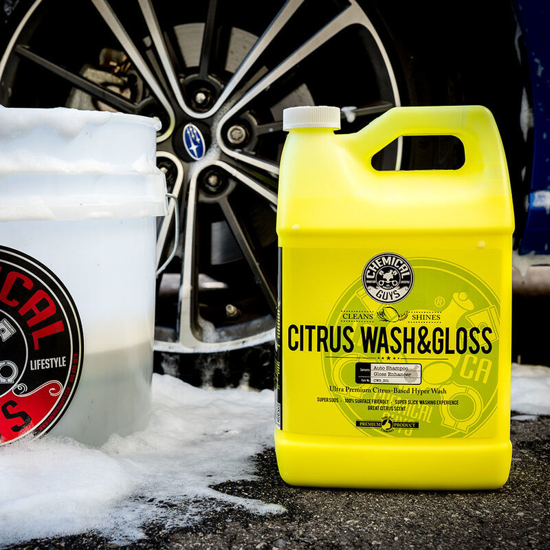 Chemical Guys Citrus Wash & Gloss Concentrated Car Wash - 1 Gallon CWS_301