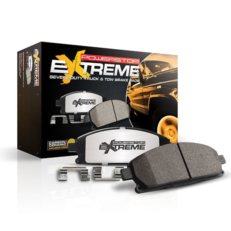Power Stop 21-22 Ford F-150 Front Z36 Truck & Tow Brake Pads w/Hardware Z36-2382