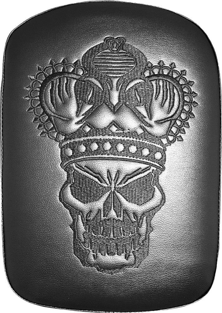 PHANTOM PADVinyl Embroidery Pad Crown Skull 1.75x7"SE302VCSB