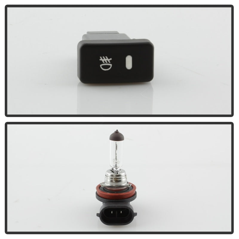 Spyder Acura RSX 05-07 OEM Fog Lights w/Switch- Clear FL-AR06-C 5020666