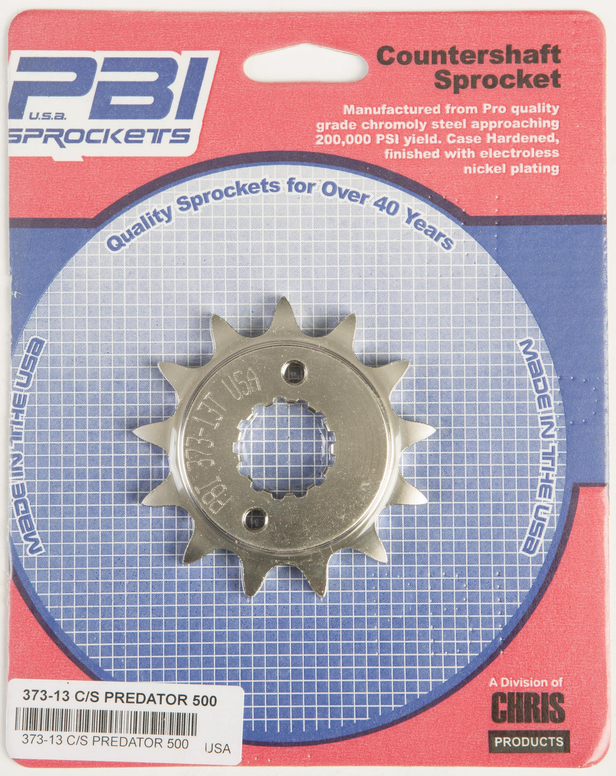 PBIFront Cs Sprocket Steel 13t-520 Pol373-13