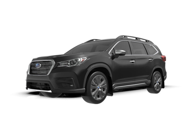 Rally Armor 18-22 Subaru Ascent Black UR Mud Flap w/ Grey Logo MF49-UR-BLK/GRY
