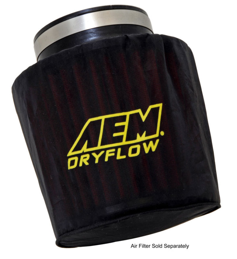 AEM Air Filter Wrap 6 inch Base 5 1/4 inch Top 5 inch Tall 1-4000