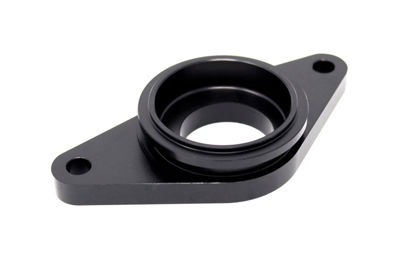 Torque Solution Tial Black Blow Off Valve Adapter: 02-07 Subaru WRX / 04-18 STI TS-SU-TIAL-BK