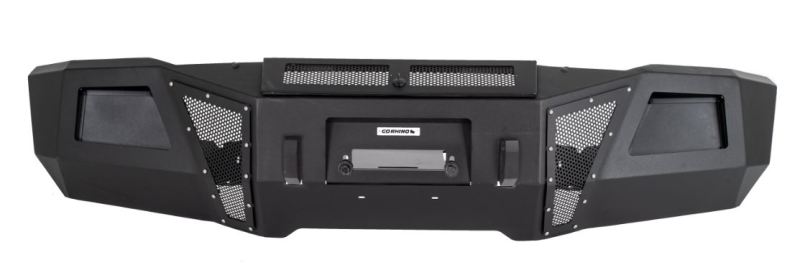 Go Rhino 15-19 Chevrolet Silverado 2500HD/3500HD BR11 Front Bumper Replacement - Tex. Black 24280T