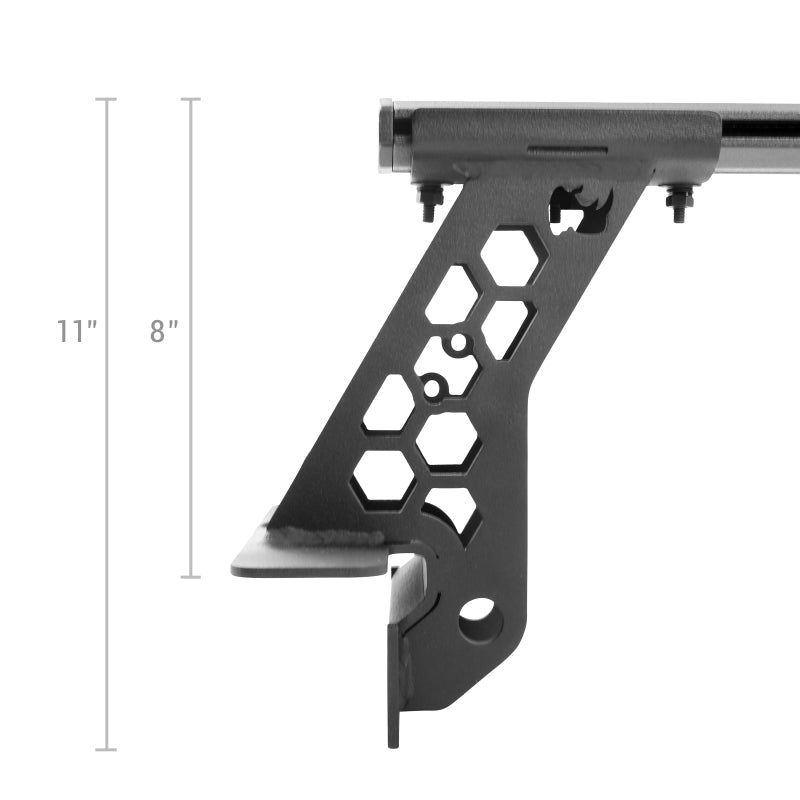 Go Rhino 15-22 Ford F-150 / 19-22 RAM 1500 / 07-21 Toyota Tundra XRS Cross Bars Kit - Tex. Blk 5935001T
