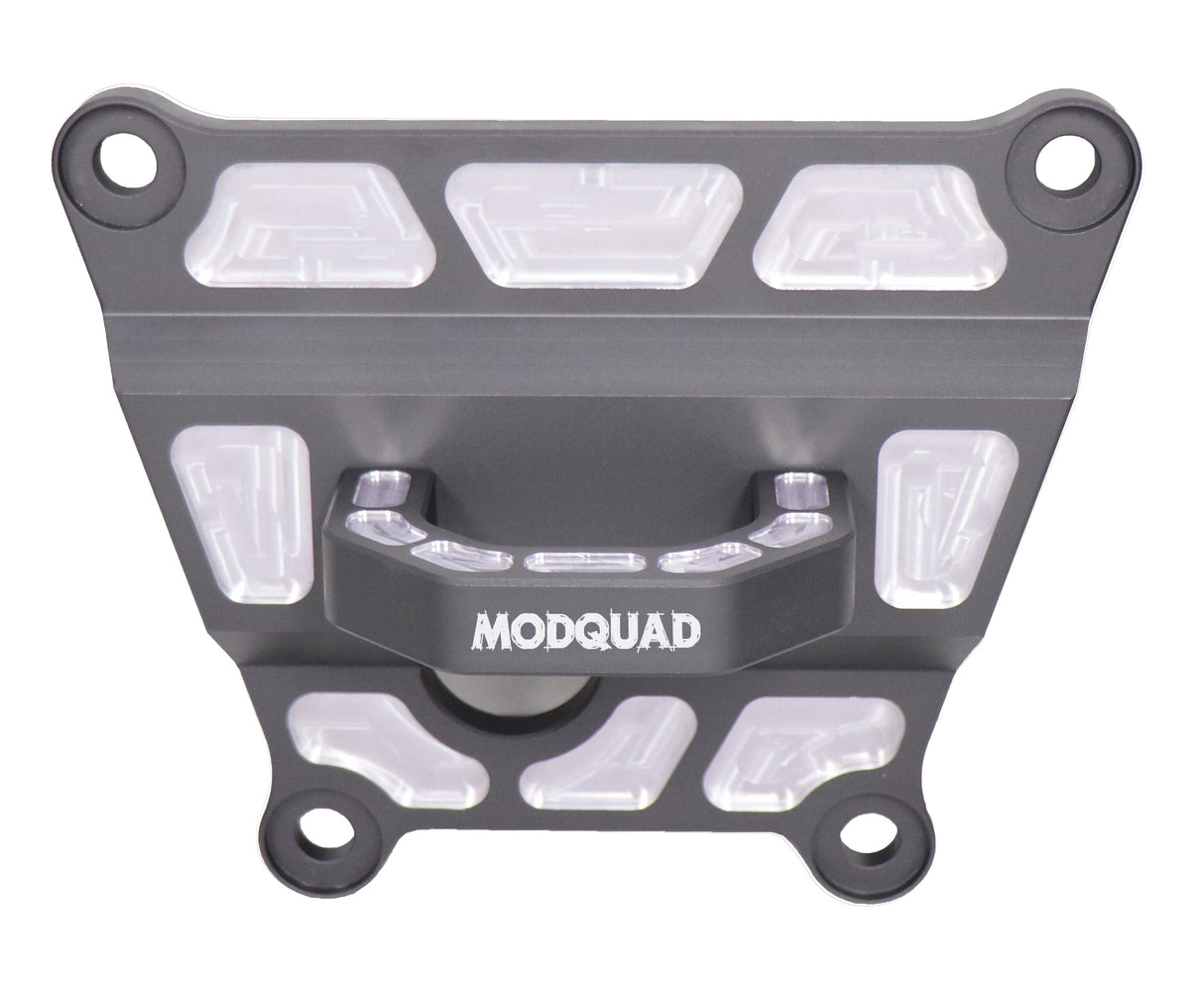 MODQUADRear Differential Plate W/Hook Grey PolRZR-RDH-XP1KS-G