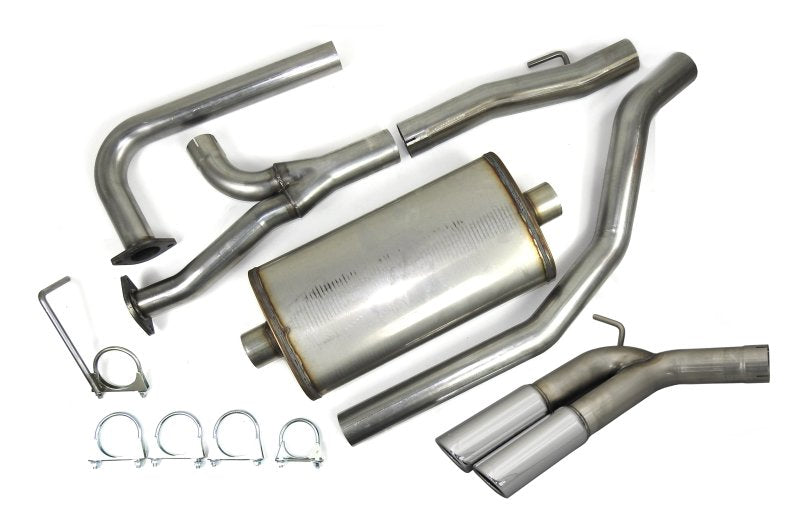 JBA 04-20 Nissan Titan 5.6L 409SS Pass Side Dual Exit Cat-Back Exhaust 40-1403