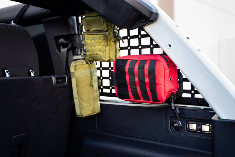 DV8 21-23 Ford Bronco Rear Window Molle Panels MPBR-01