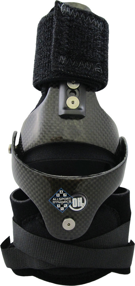 ALLSPORT Oh2 Speed Wrist Brace Clear/Carbon Lg OH2SD-L