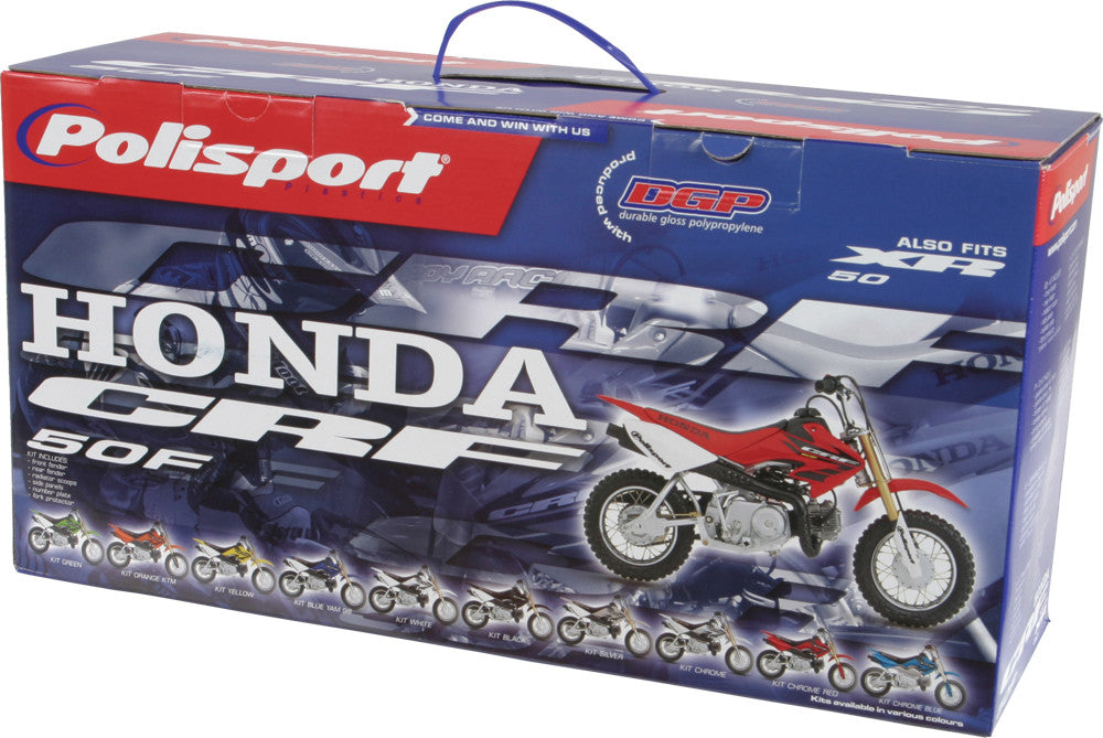 POLISPORT Plastic Body Kit Yellow 90018