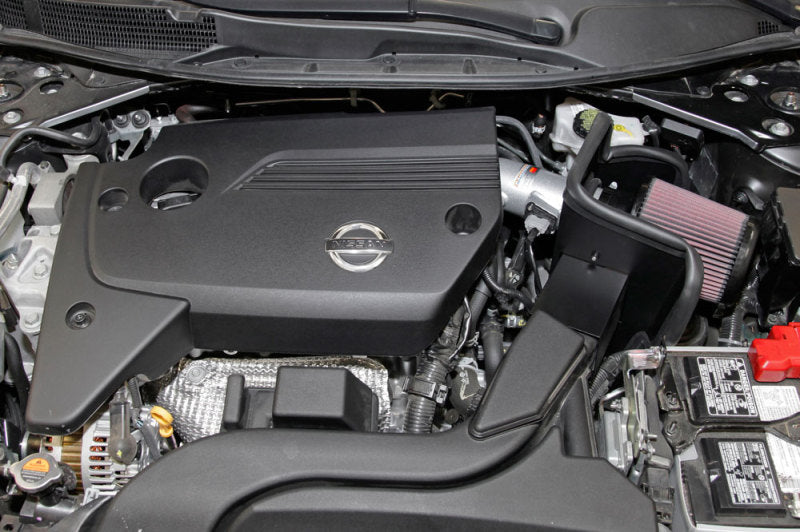 K&N 69 Series Typhoon Performance Intake Kit - Silver for 13-14 Nissan Altima 2.5L L4 69-7064TS