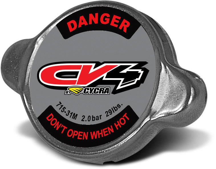 CV4 Radiator Cap 29lb - 2.0 Bar (Hon/Kaw/Suz/Yam) CV715-31M