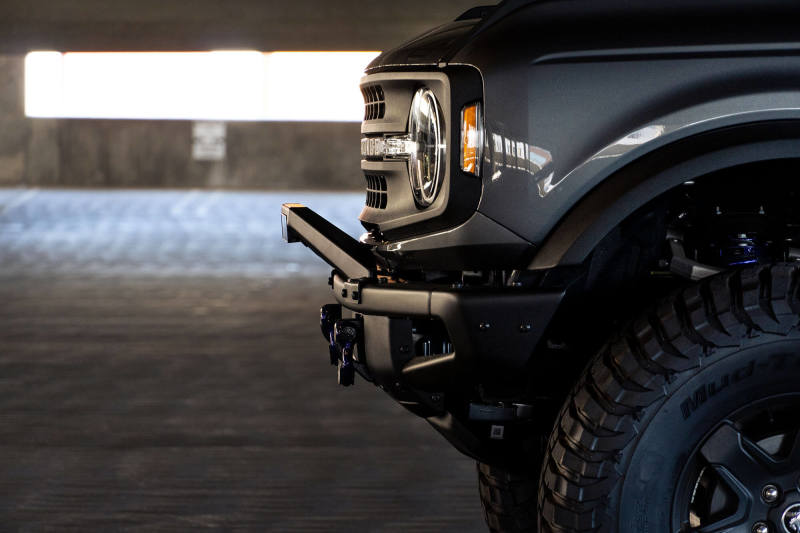 DV8 Offroad 21-22 Ford Bronco Factory Modular Front Bumper Bull Bar LBBR-04