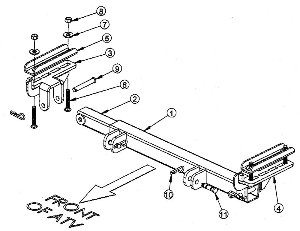 CYCLE COUNTRY Upper Clamp CYC5494