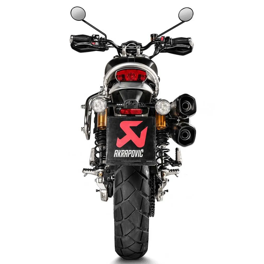 AKRAPOVIC Titanium Mufflers S-T12SO3-HCQT Scrambler 1200 XC/XE 2019-2020 1811-3943