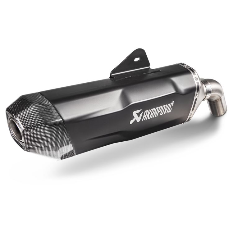 AKRAPOVIC Slip-On Line Muffler - Titanium - Black F 900 /800 GS 2024 1811-4630 S-B9SO3-HFBFCTBL