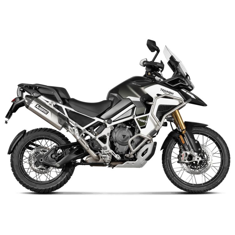 AKRAPOVIC Slip-On Line Muffler - Titanium Triumph Tiger 1200 GT / Rally 2022-2023 S-T12SO6-HJA 1811-4439