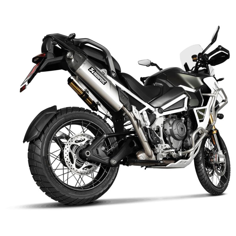 AKRAPOVIC Slip-On Line Muffler - Titanium Triumph Tiger 1200 GT / Rally 2022-2023 S-T12SO6-HJA 1811-4439