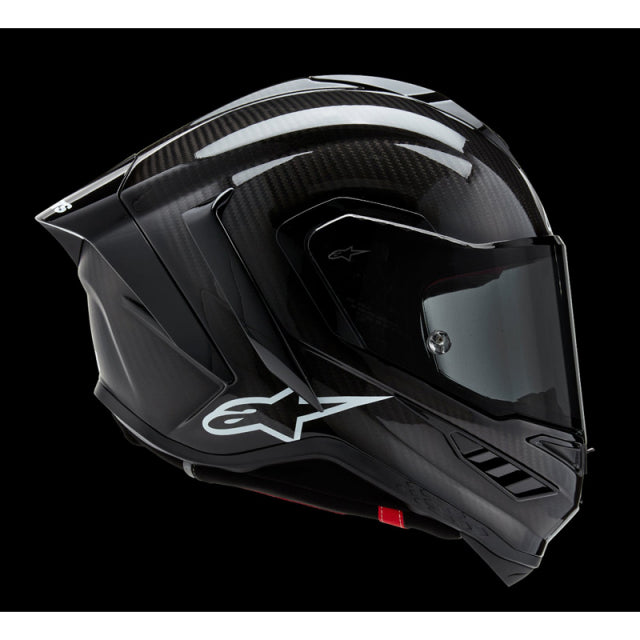 IN STOCK ALPINESTARS Supertech R10 Helmet - Solid - Carbon Black - Medium 8200124-1902-M